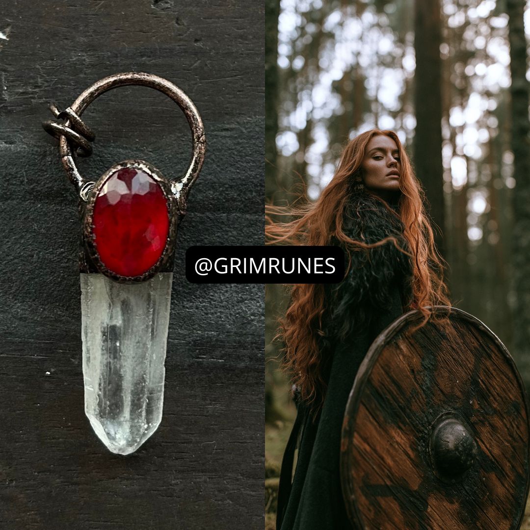 Shieldmaiden Ancient Spirit Companion Exlusive Object Necklace