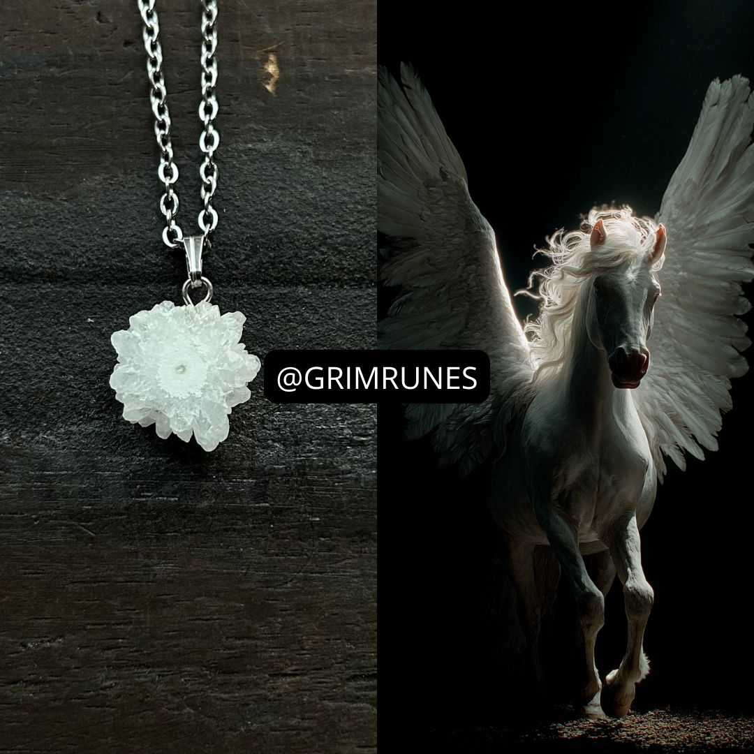 Pegasus Spirit Companion Pegasus Spirit Vessel Magic Necklace