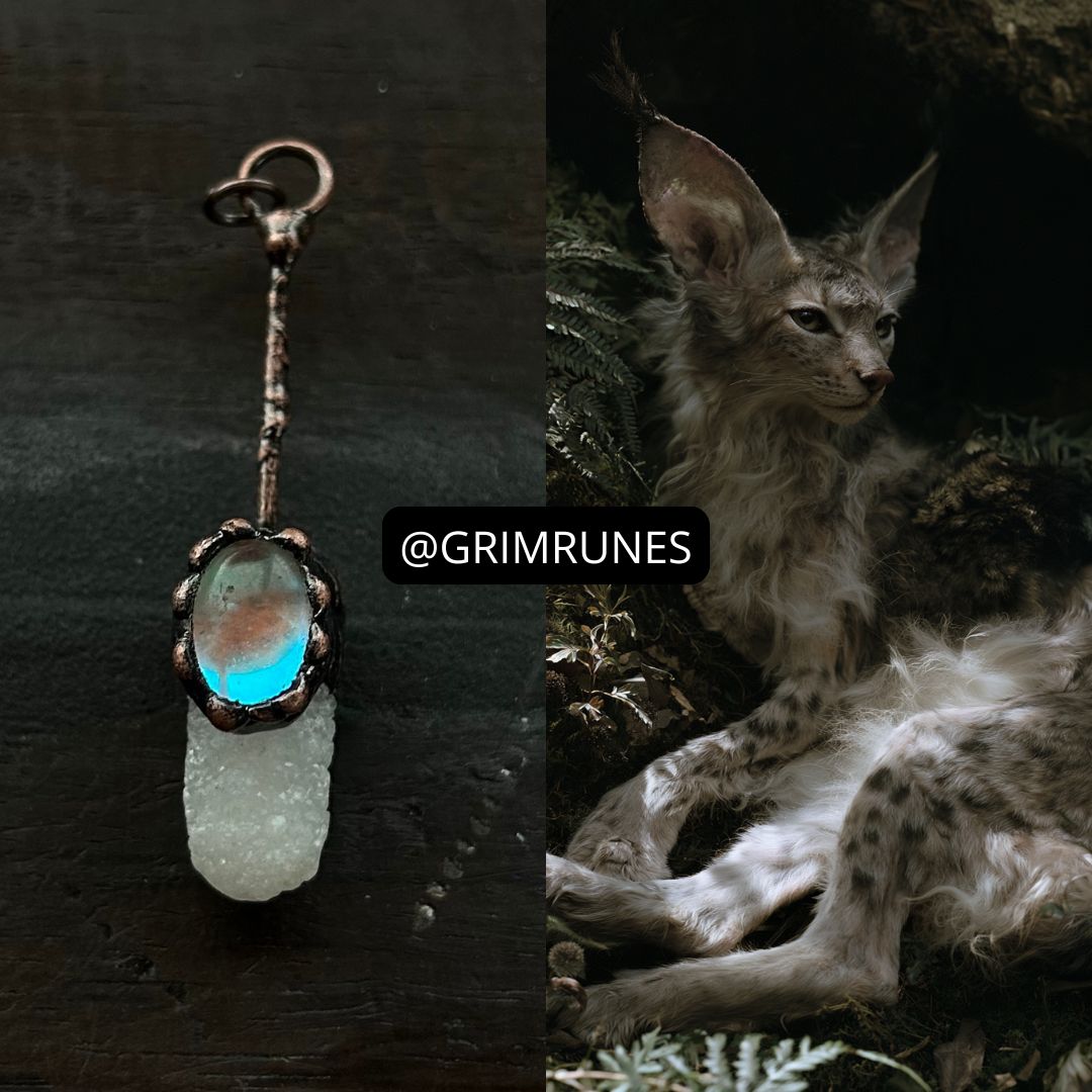 Witch Familiar Spirit Companion · Hulda