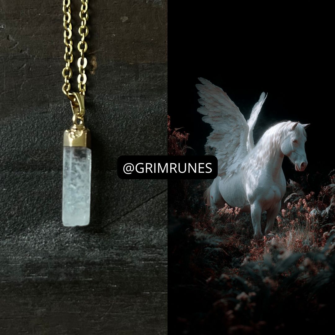 Pegasus Spirit Companion Pegasus Spirit Vessel Magic Necklace