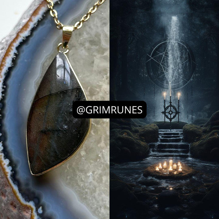 Cloaking Spell - Concealment Necklace Spiritual Protection Enhanced Conjured Spell