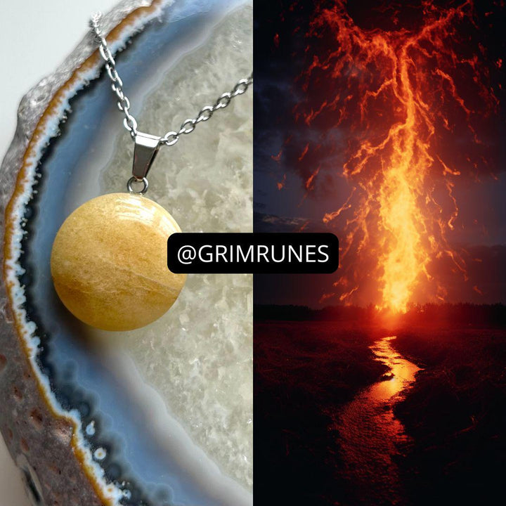 Solar Flare Spell Necklace