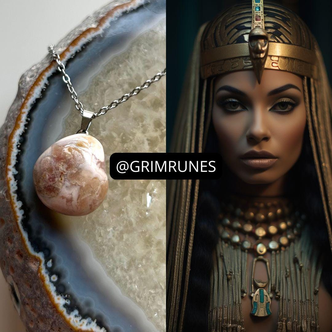 SEKHMET Portal Direct Magic Portal to Sekhmet Enhanced Necklace