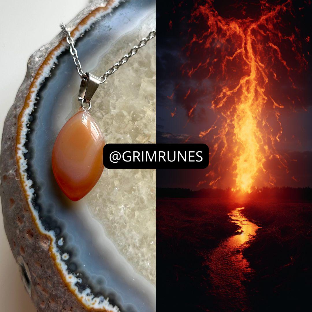 Solar Flare Spell Necklace