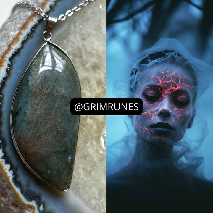 Aura Vision Spell enhanced Necklace