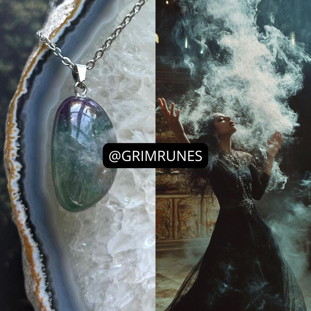 Spirit Severance Repellant Spell Pendant