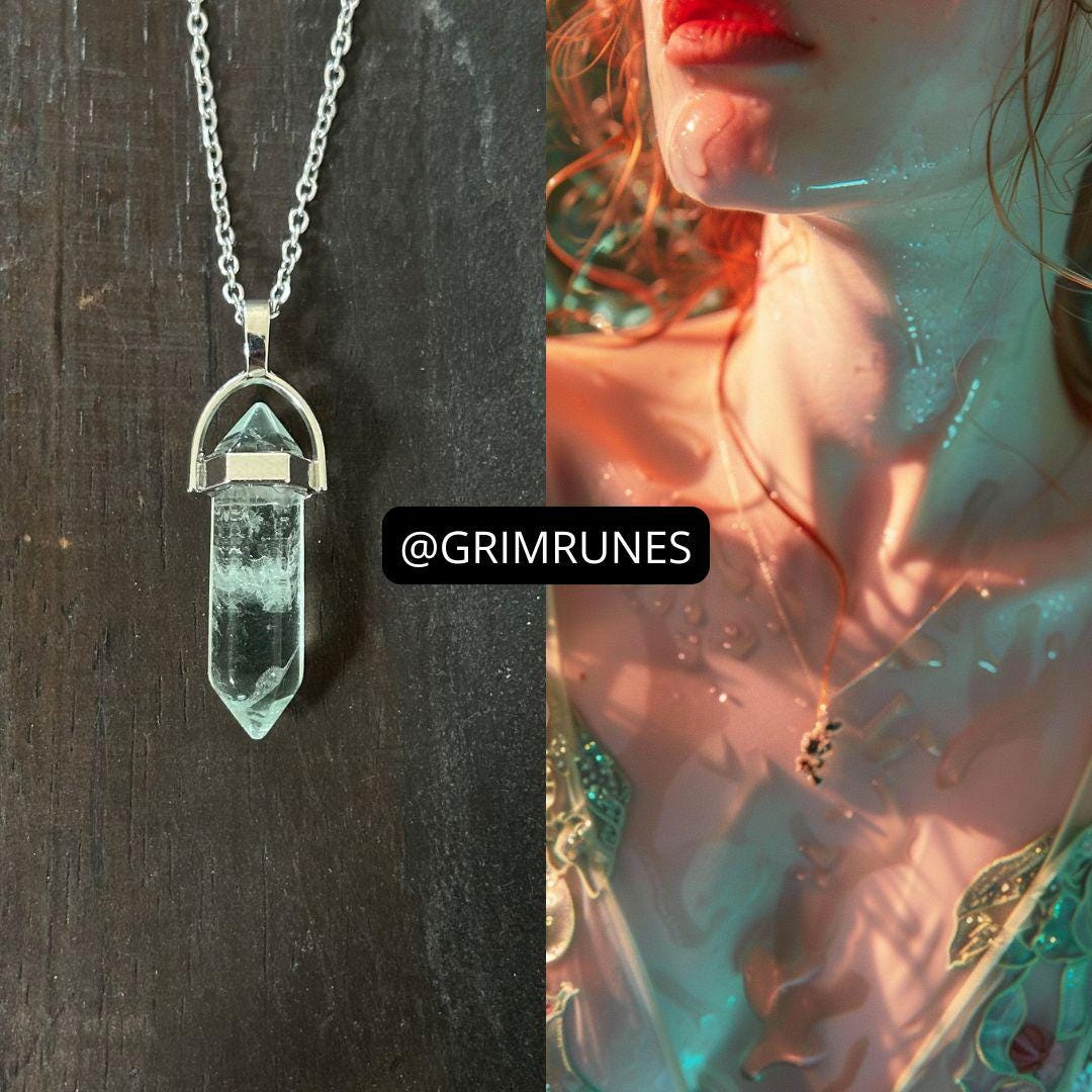 Fountain of Youth Beauty Spell enhanced Necklace