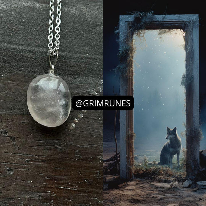 Wolves Astral Realm Portal Enhanced Necklace