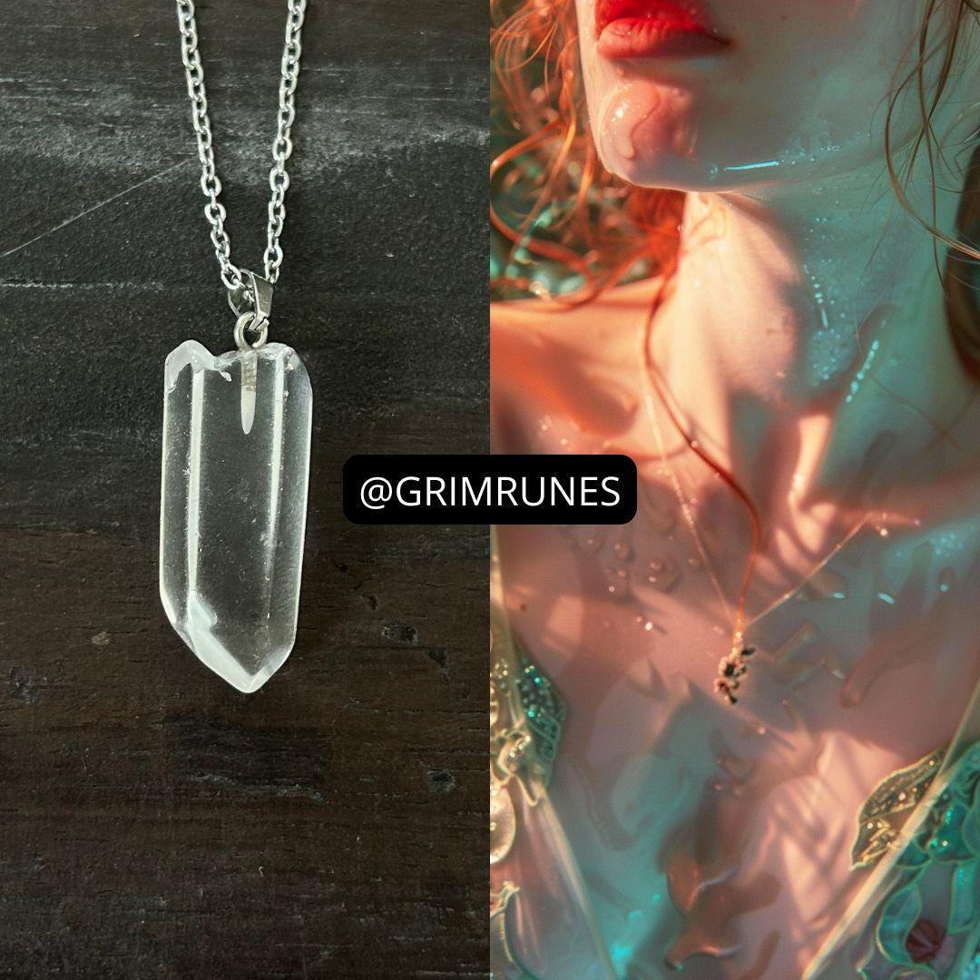 Fountain of Youth Beauty Spell enhanced Necklace