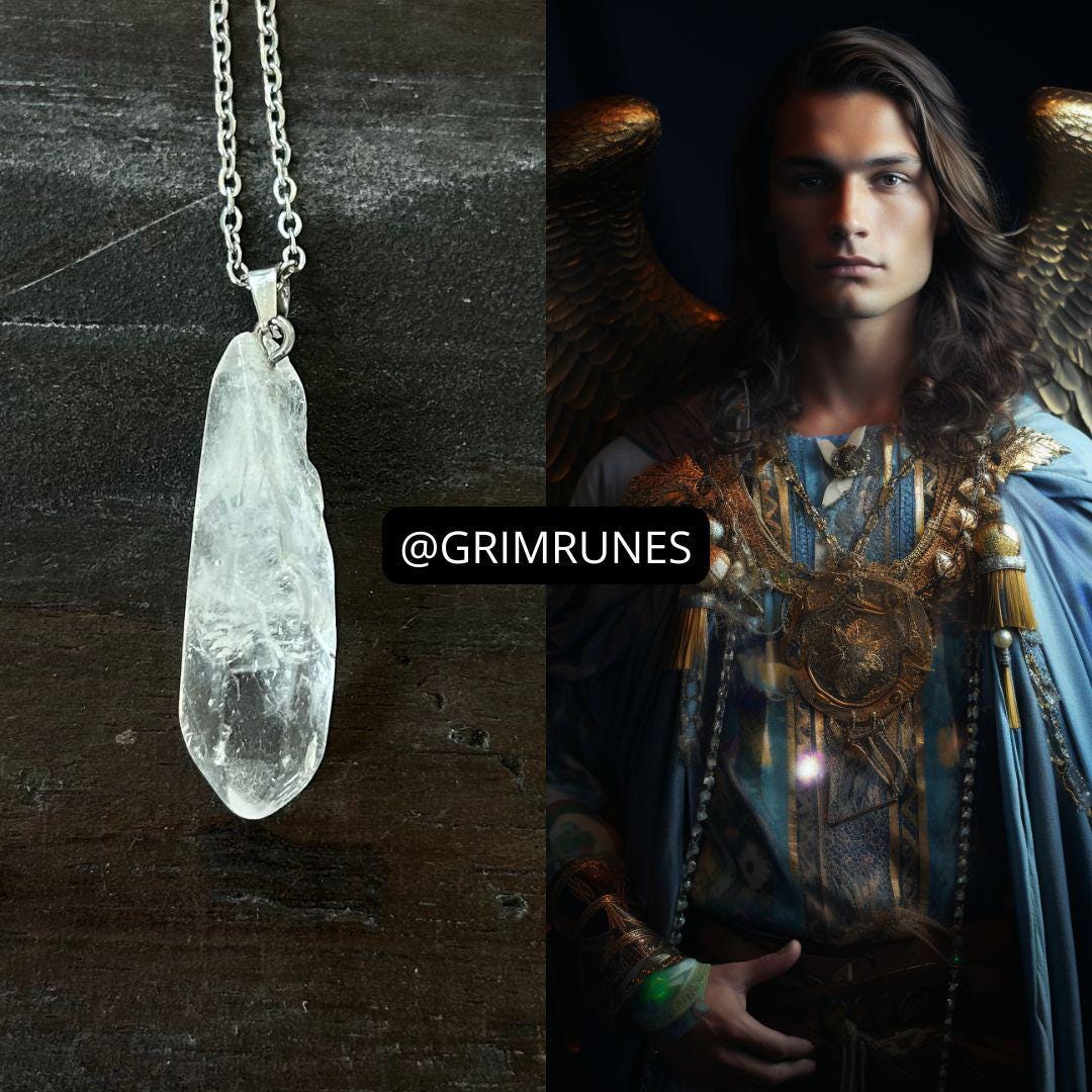 ARCHANGEL JOPHIEL Jofiel Portal Direct Magic Portal to Archangel Enhanced Necklace