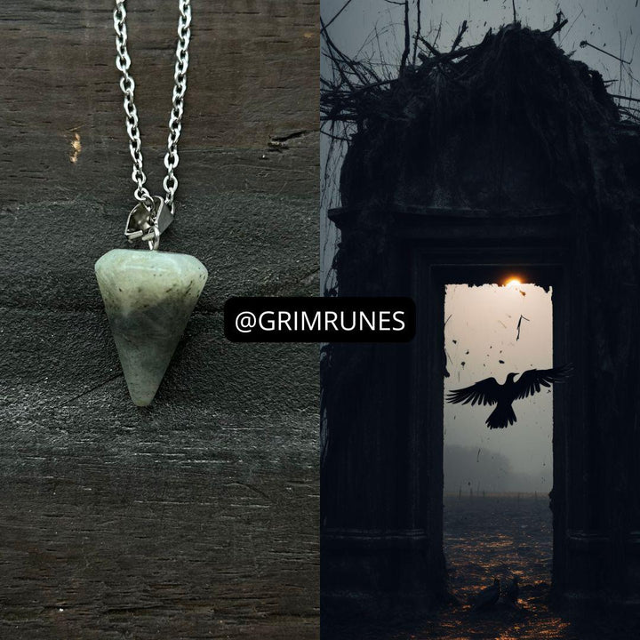 Ravens Astral Realm Portal Enhanced Necklace