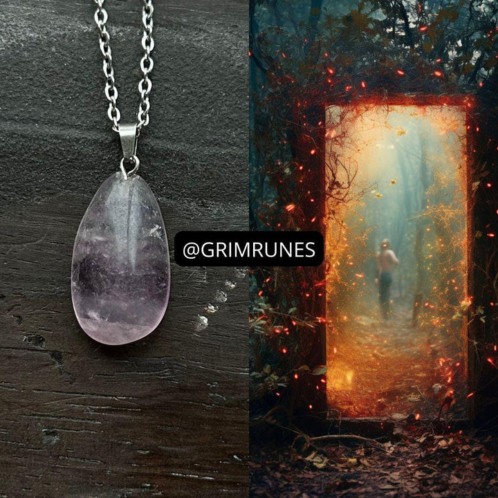 Shimmering Lights Astral Realm Portal Enhanced Necklace