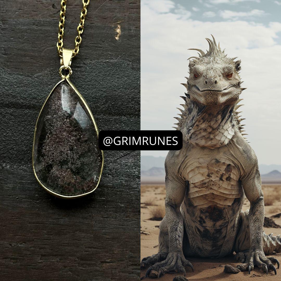 Desert Spirit Ancient Spirit Companion Spirit Vessel Magic Necklace