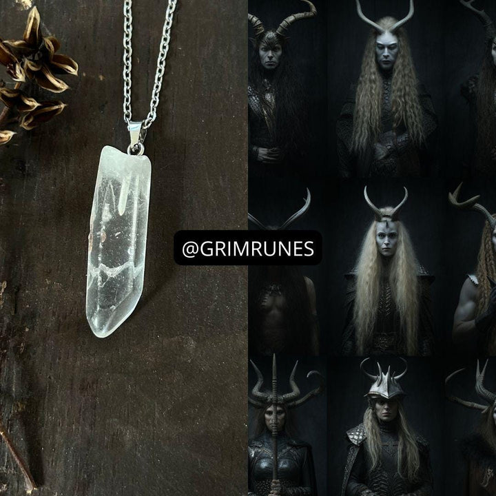 Völuspá's Gateway Spell Enchanced Necklace