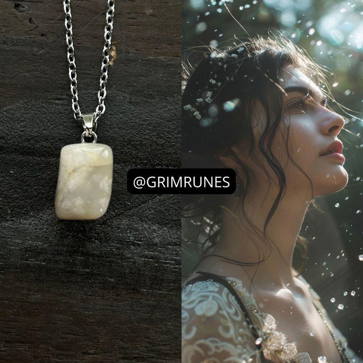 Release Stress Spell Give Serenity Enhanched Necklace
