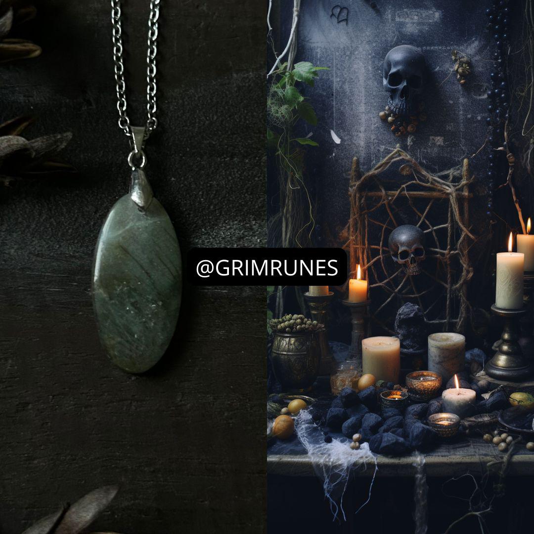 Protection Spell Protection from Black Magic, Spirits, Ghosts, Evil Eye Enhanced Necklace