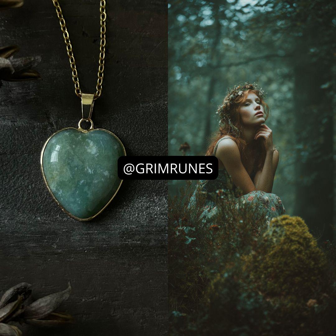 Forest Sprite Spirit Companion Spirit Vessel Magic Necklace