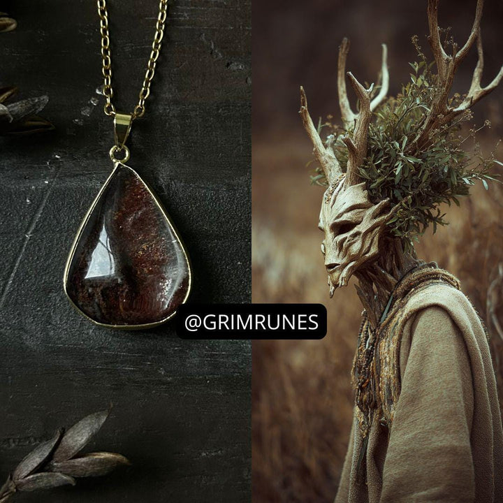 FAEWOVEN KIN Ancient Spirit Companion Exlusive Object Necklace