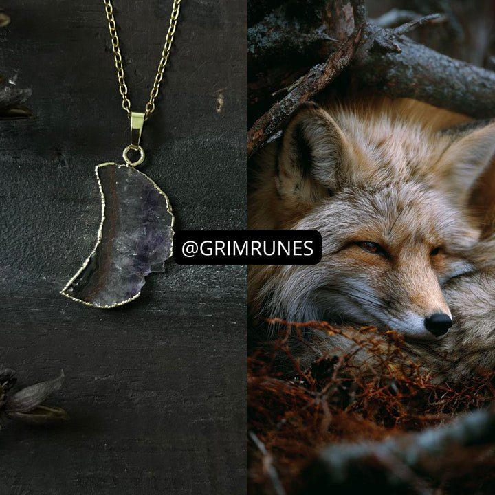 Kitsune Spirit Companion Kitsune Spirit Vessel Magic Necklace