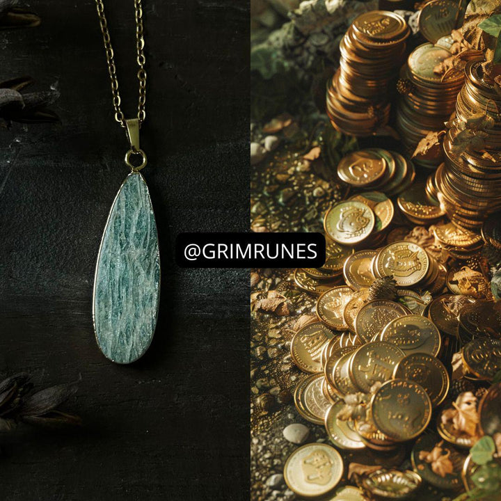 Money Abundance Ancient Spell Necklace