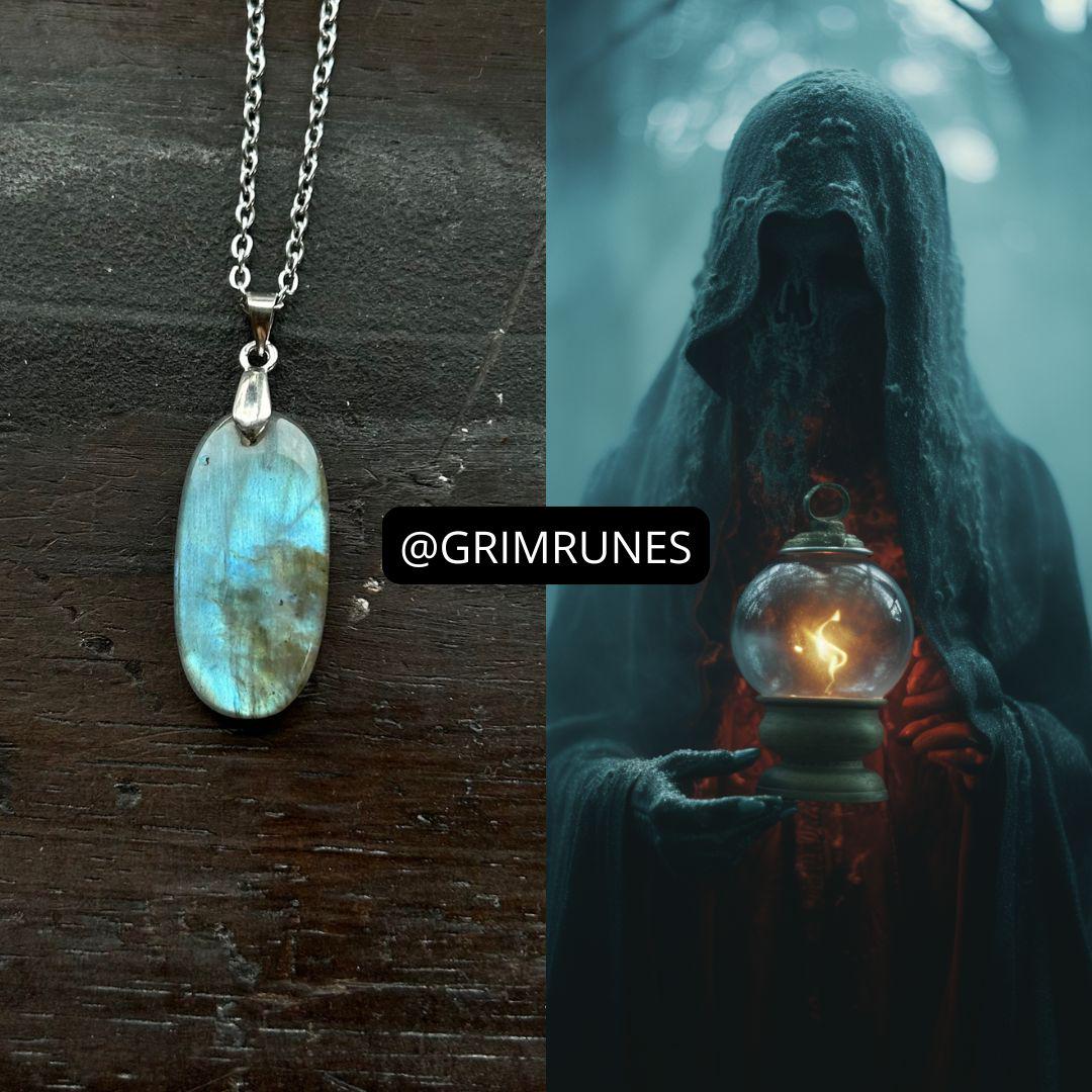 Protection Charm Black Shield Aura Energy Protection Shielding Magic Object