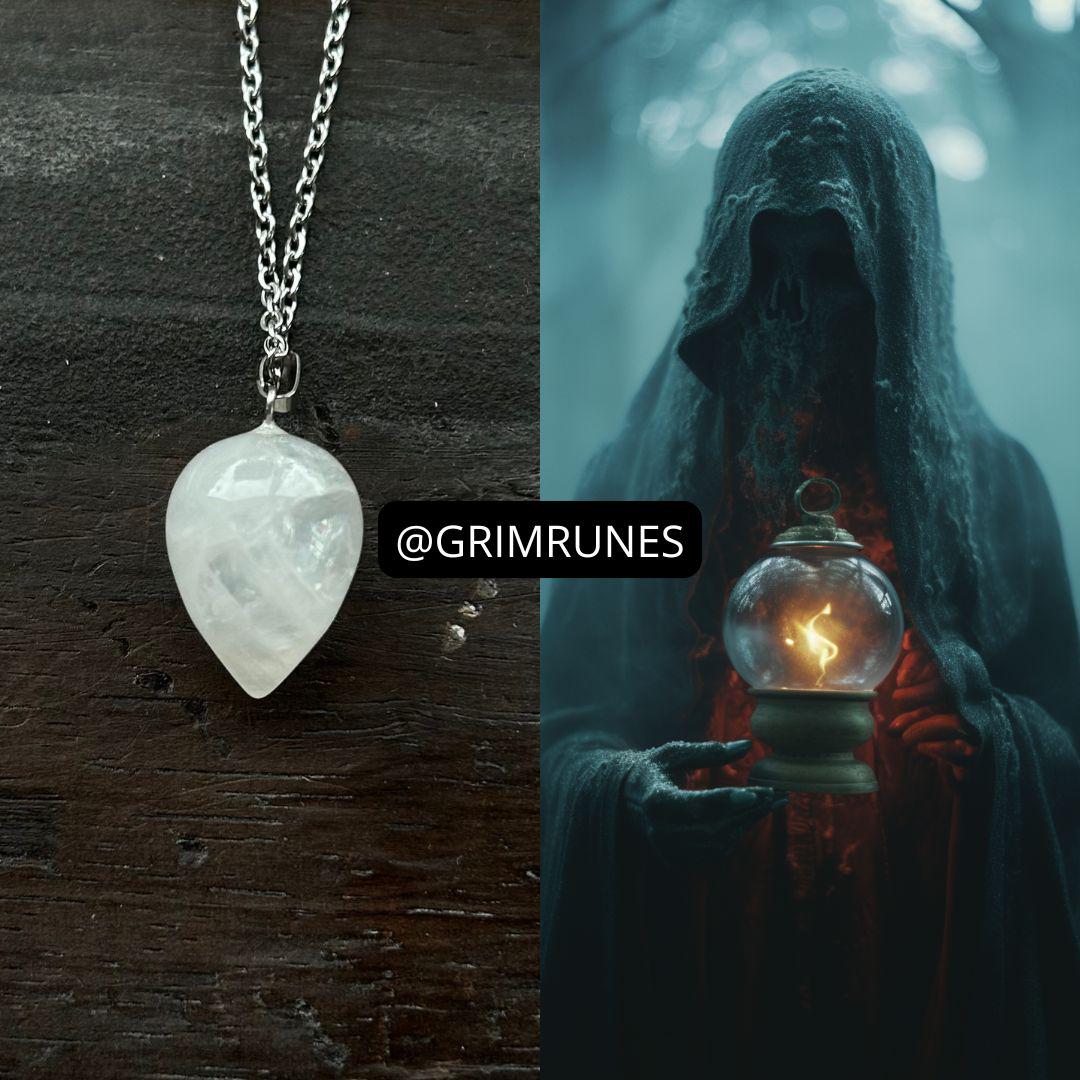 Protection Charm Black Shield Aura Energy Protection Shielding Magic Object