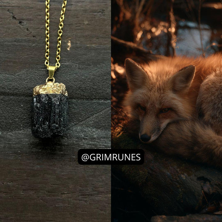 Kitsune Spirit Companion Kitsune Spirit Vessel Magic Necklace