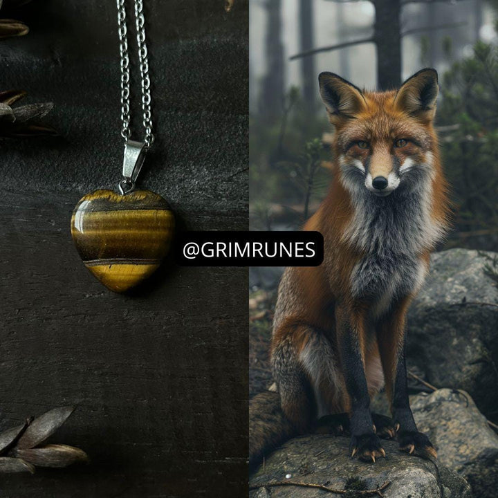 Fox Spirit Companion Fox Spirit Vessel Magic Necklace
