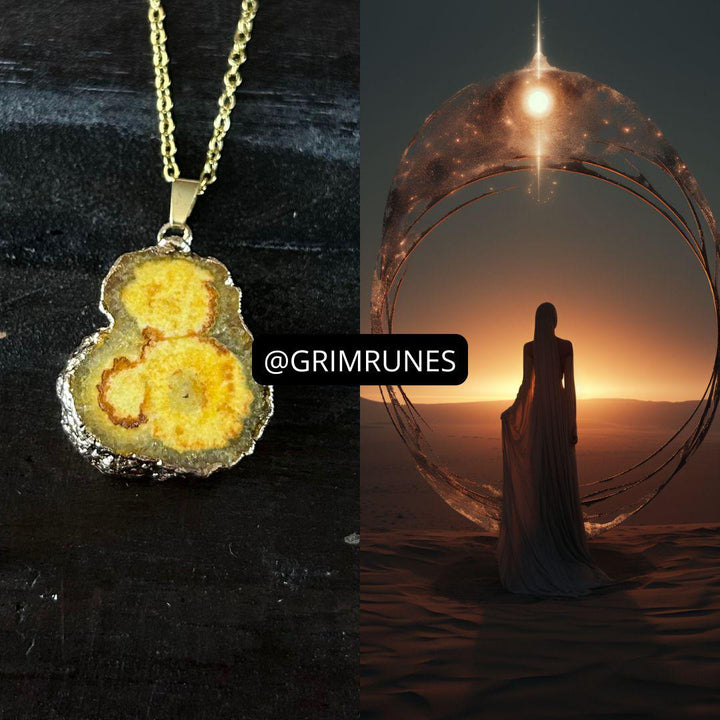 Desert Astral Realm Portal Enhanced Necklace