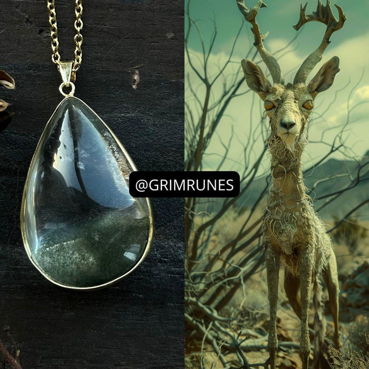 Desert Spirit Ancient Spirit Companion Spirit Vessel Magic Necklace