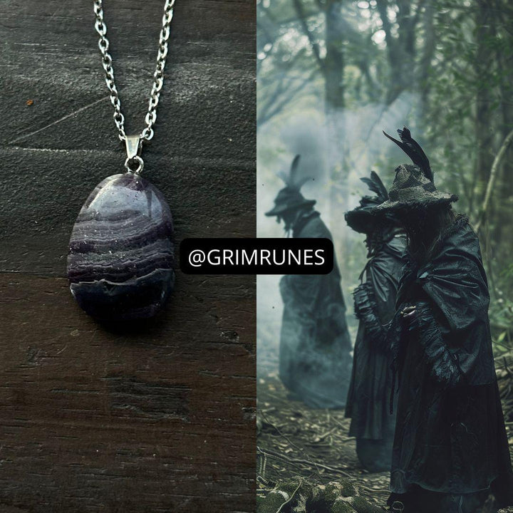 Steal Their Blessings spell Necklace