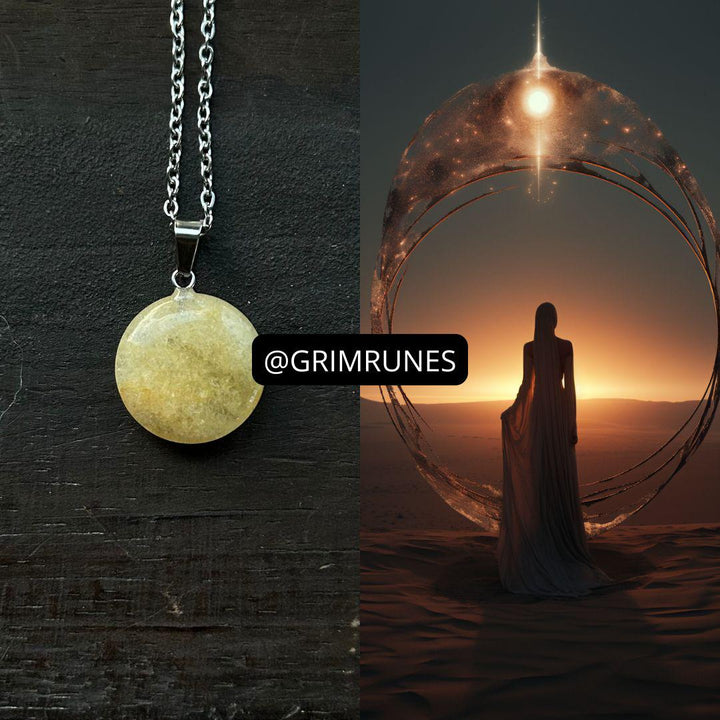 Desert Astral Realm Portal Enhanced Necklace