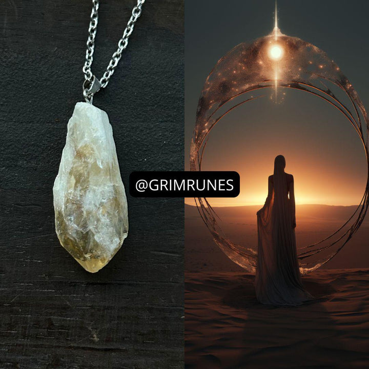 Desert Astral Realm Portal Enhanced Necklace