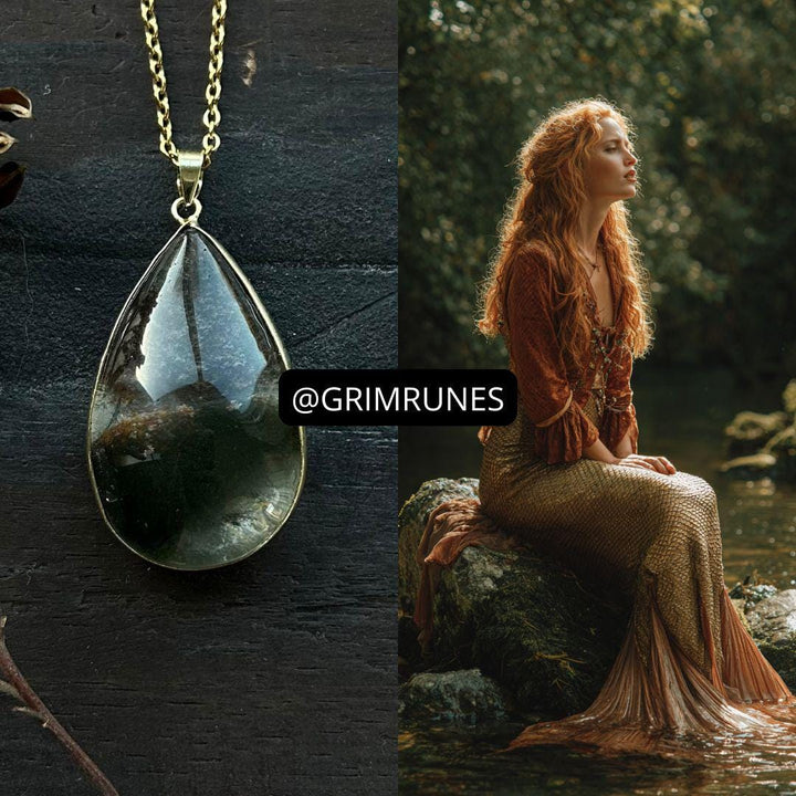 Irish Merrow Ancient Spirit Companion Exlusive Object Necklace