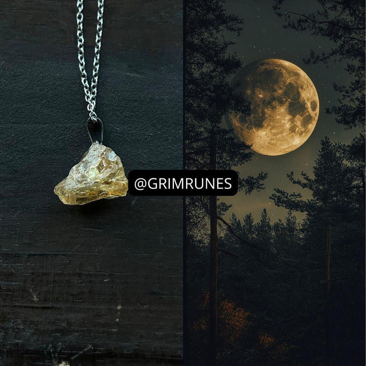 FULL MOON Necklace, Truth, Release, and Illumination