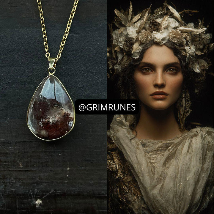 Greek Muse Spirit Companion Spirit Vessel Magic Necklace