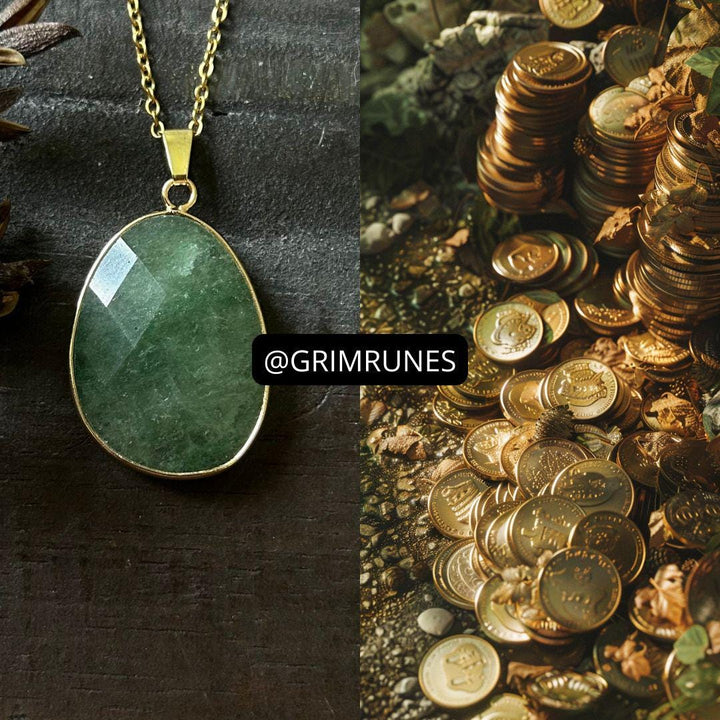 Money Abundance Ancient Spell Necklace