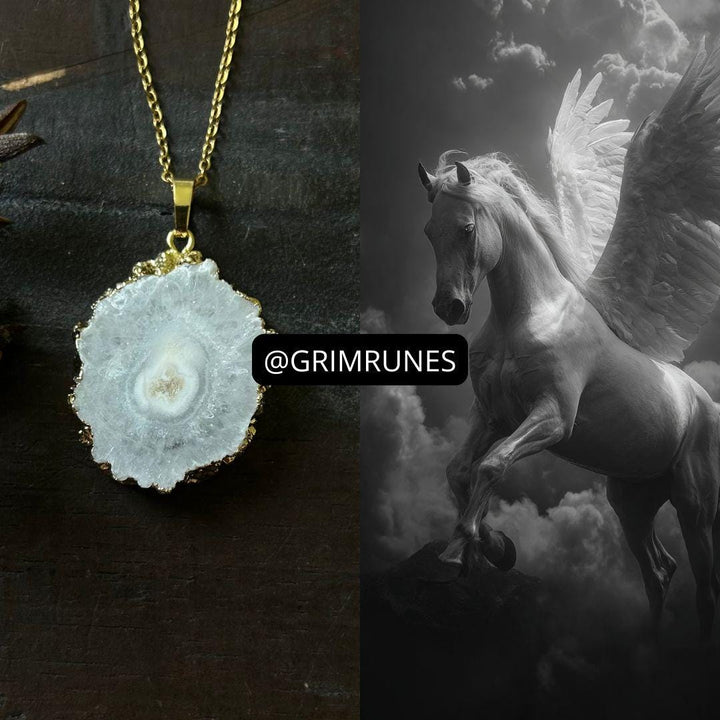 Pegasus Spirit Companion Pegasus Spirit Vessel Magic Necklace