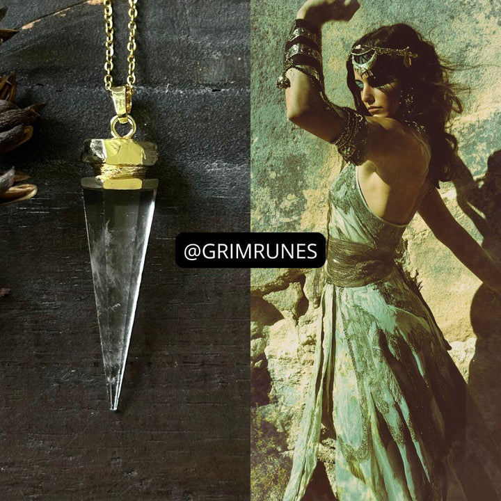 Female Daimon Spirit Companion Spirit Vessel Magic Necklace