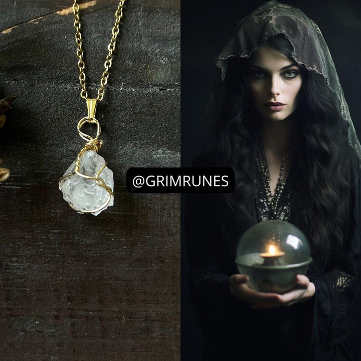 Clairaudience and Mediumship Psychic Gifts Necklace Divination