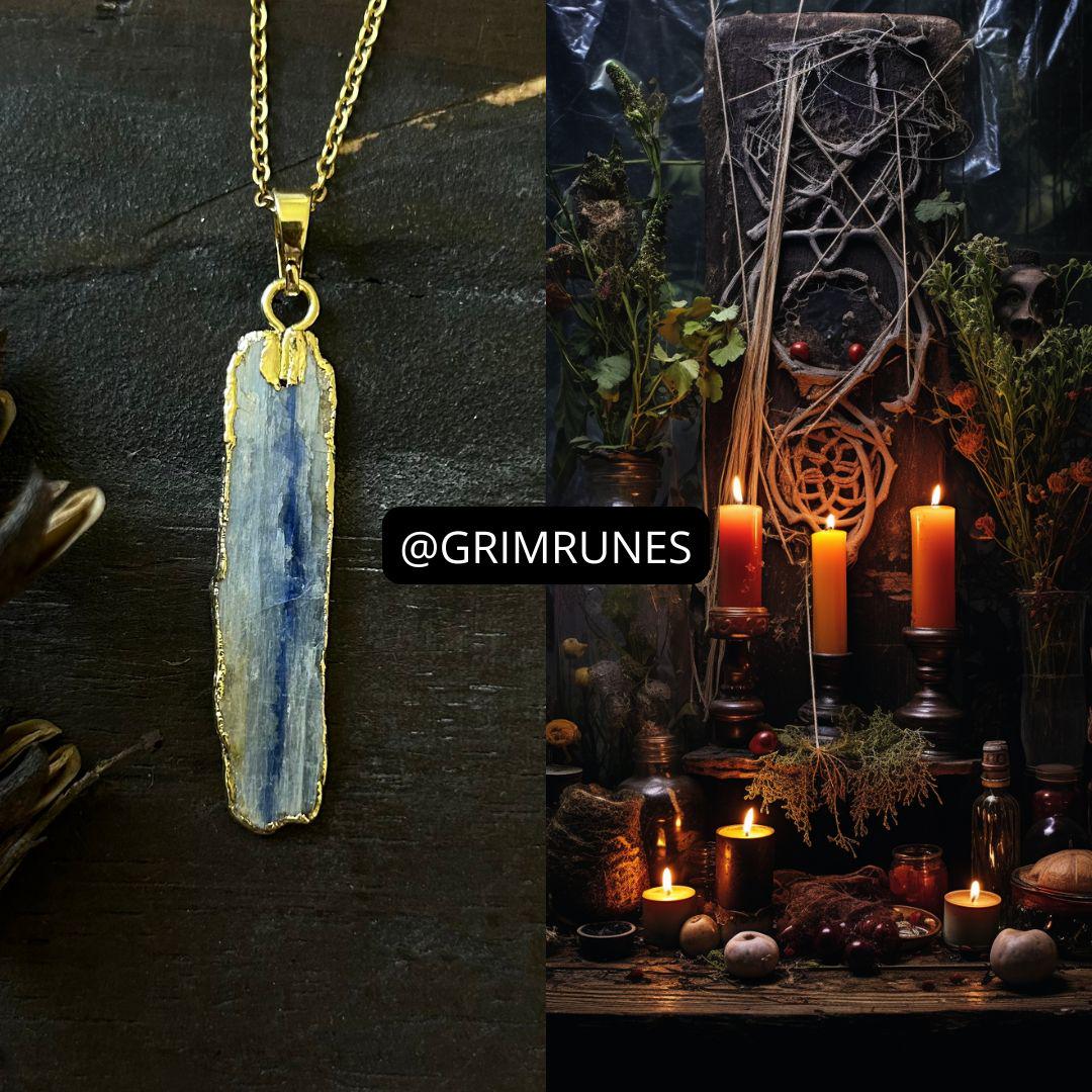 Golden Path Succes Necklace Spiritual Protection Enhanced Conjured Spell