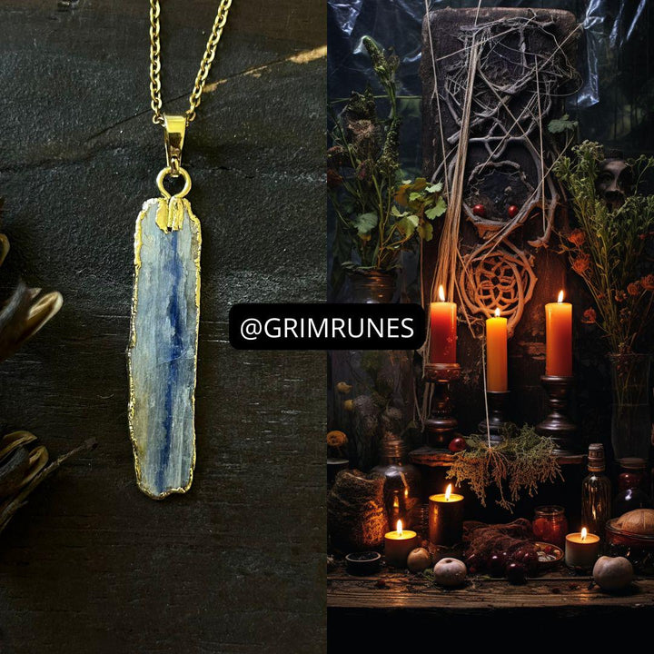 Golden Path Succes Necklace Spiritual Protection Enhanced Conjured Spell