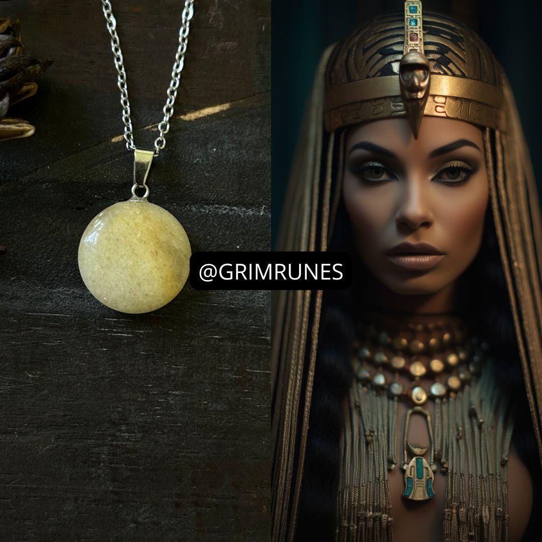 SEKHMET Portal Direct Magic Portal to Sekhmet Enhanced Necklace