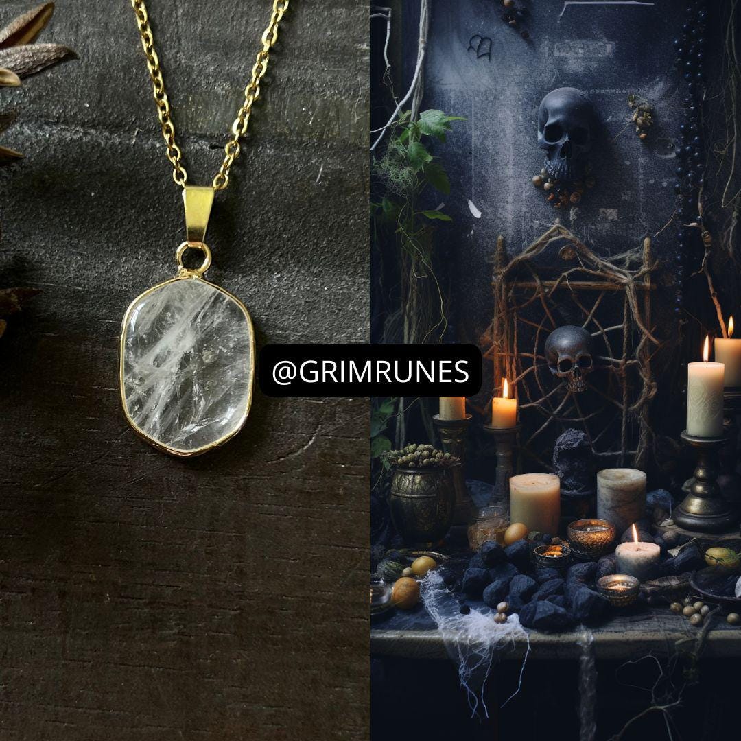 Protection Spell Protection from Black Magic, Spirits, Ghosts, Evil Eye Enhanced Necklace