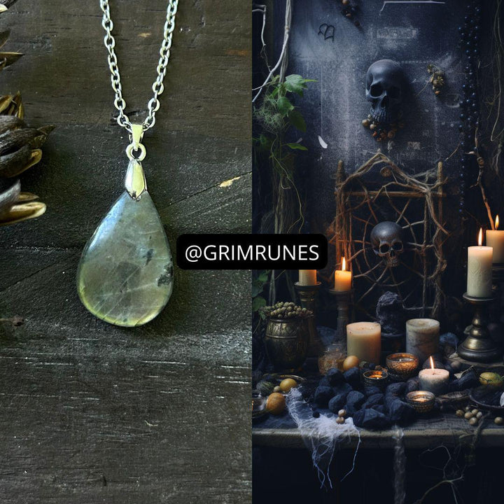 Protection Spell Protection from Black Magic, Spirits, Ghosts, Evil Eye Enhanced Necklace