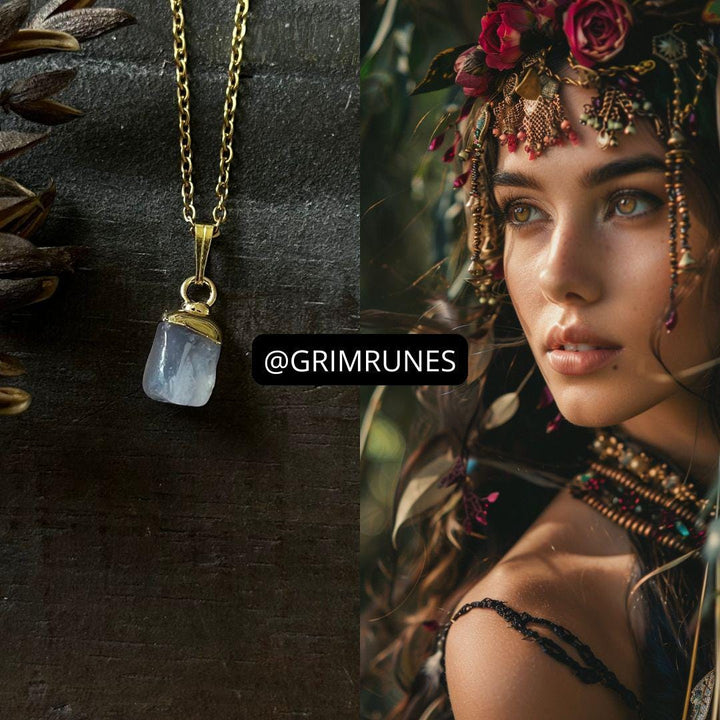 Wealth and Beauty Necklace Spell Enchanced Necklace Glamour Money abundance