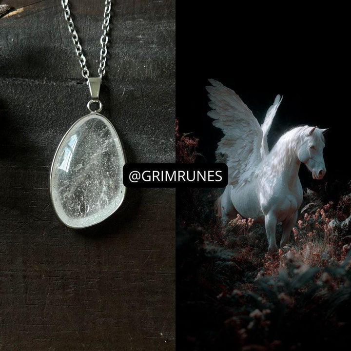 Pegasus Spirit Companion Pegasus Spirit Vessel Magic Necklace