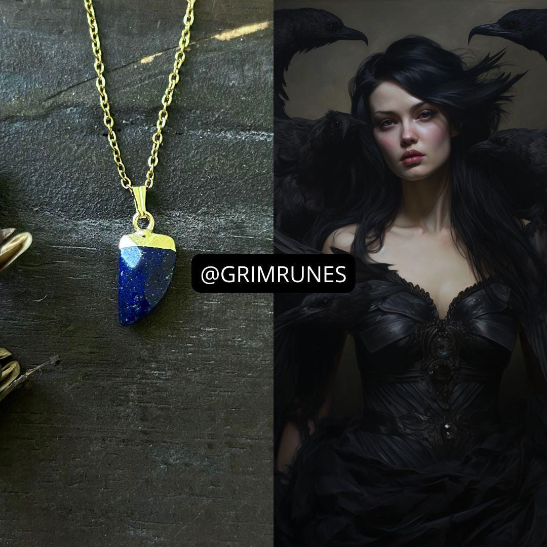 The Morrigan Portal Direct Magic Portal to The Morrigan Enhanced Necklace