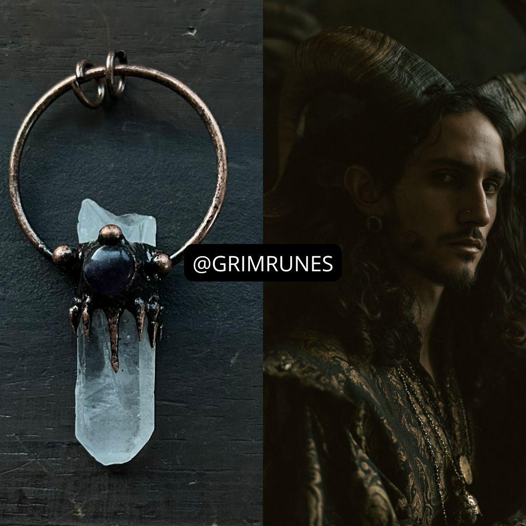 Male Incubus Spirit Companion Incubus Spirit Vessel Magic Necklace