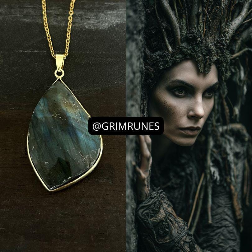 Dryad Ancient Spirit Companion Exlusive Object Necklace